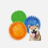 Pawise Spiky squeak Fetch Rubber Balls