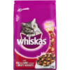 Whiskas adult cat dry food Beef and lamb flavour 2kg