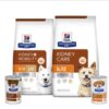 Hill's prescription diet k/d with chicken dry dog food & wet food for small, medium & large breeds