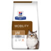 Hill's PRESCRIPTION DIET j/d dry Cat Food with Chicken is a complete dietetic pet food for support of the metabolism of joints in cases of osteoarthritis in adult and senior