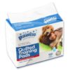 Pawise Per Pads Perfect for house-training young puppies or supporting older dogs, this bulk pack of quilted training pads provides maximum absorbency and a leak-proof design for hassle-free clean up.