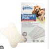 Pawise Dog Sanitary Pads is a replacement sanitary pad used with Pawise dog sanitary pants. Suitable for small and medium breed female dogs