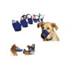 Nylon Muzzels Washable, easy-to-use for dogs. Perfect for shelters, veterinarians, groomers, during rescues and treatments. The muzzles have snap buckles only available in black