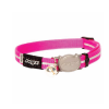 Rogz Alley Cat collar is our original cat collar made from 100% nylon webbing with reflective tape fully a adjustable with breakaway safety buckle. All cat collars are fully adjustable matching bells and quick release
