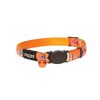 Rogz collar Neo Cat is made form 100% polyester webbing and printed neoprene. All cats collar are full adjustable with matching bell and quick release