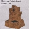 FIBERGLASS MEANDER FALLS AND POND CORNER UNIT