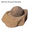 FIBERGLASS Above Ground Sphere & Pond