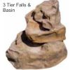 FIBERGLASS 3 Tier Small & Basin self contained Length47cm  Width 45cm  Hight 47cm
