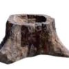 FIBERGLASS LOG PLANTER
