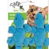 AFP Cat Toy Rush Gecko 2 Pack colours may vary